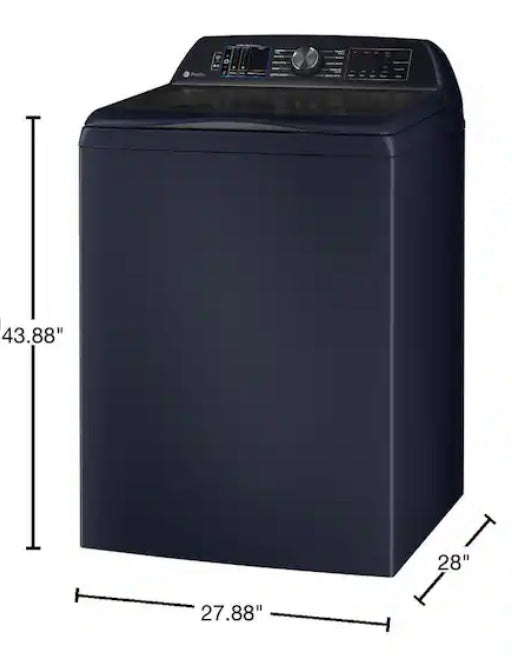 GE Profile
Profile 5.4 cu. ft. High-Efficiency Smart Top Load Washer with Built-in Alexa Voice Assistant in Sapphire Blue