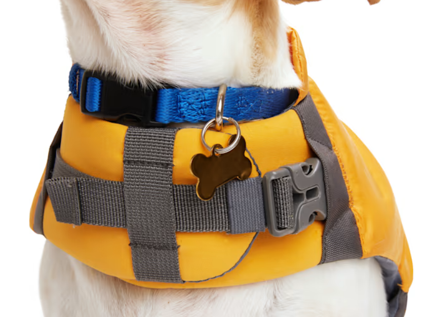 Reddy Yellow Flotation Dog Vest, Small