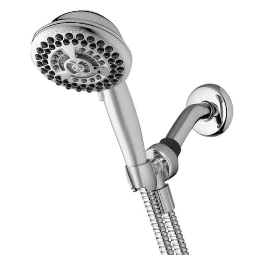 Waterpik
PowerPulse 9-Spray Wall Mount Handheld Shower
Head 1.8 GPM in Chrome